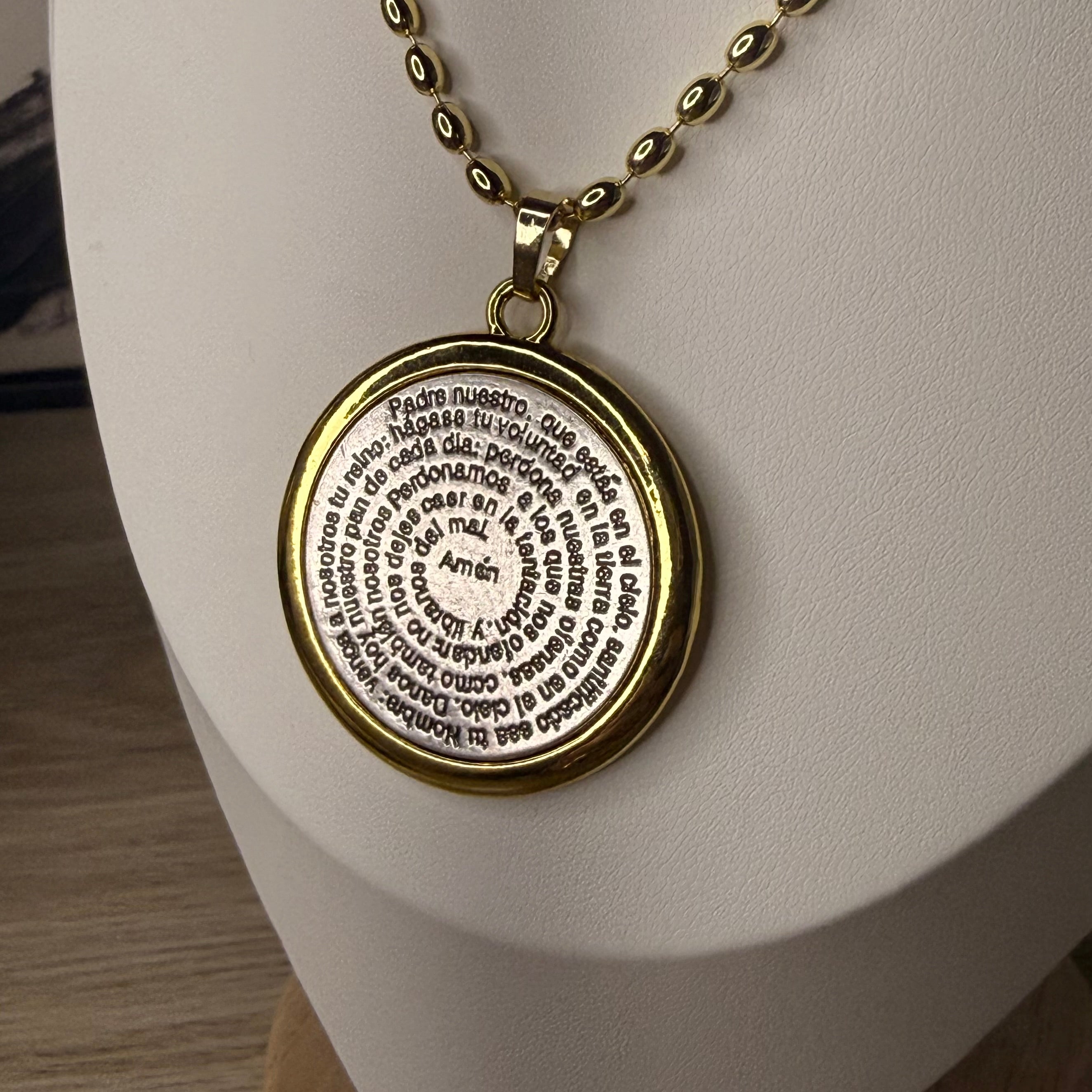 Padre Nuestro Necklace