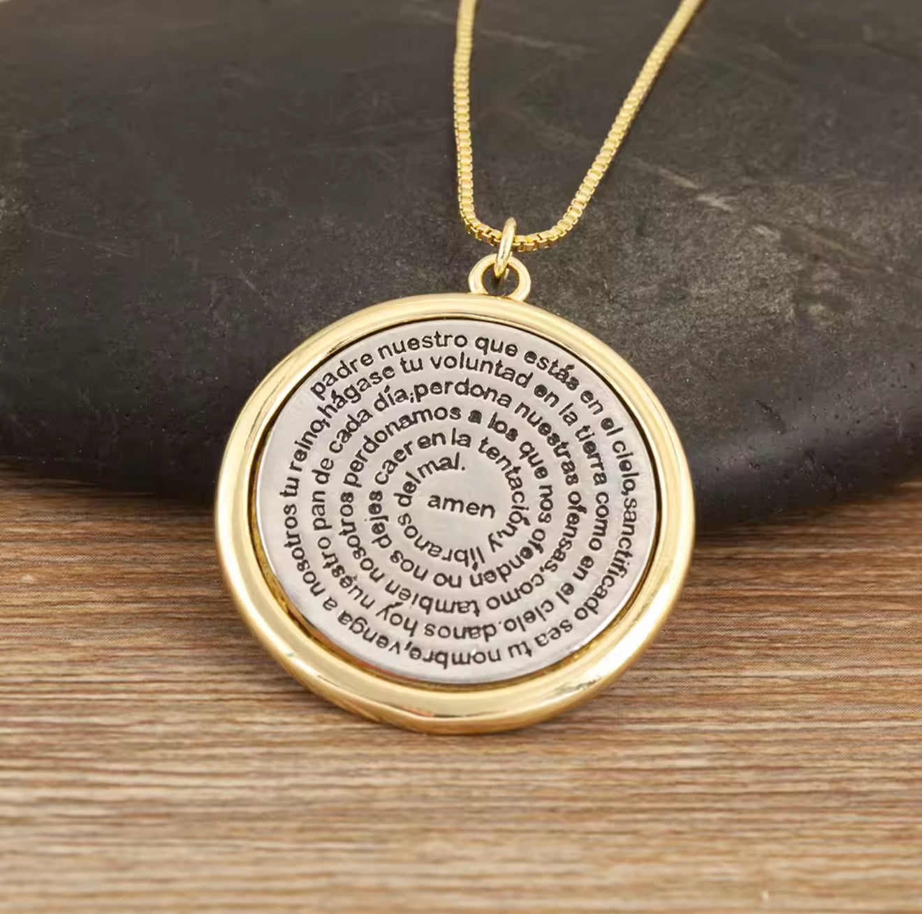 Padre Nuestro Necklace